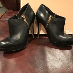 Michael Kors black booties